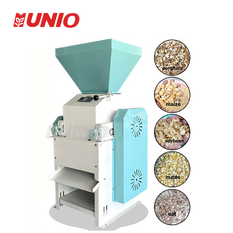 Full Automatic Home Used Sale Oat Corn Puffed Flattening Wheat Oatmeal Grain Corn Flake Making Machine