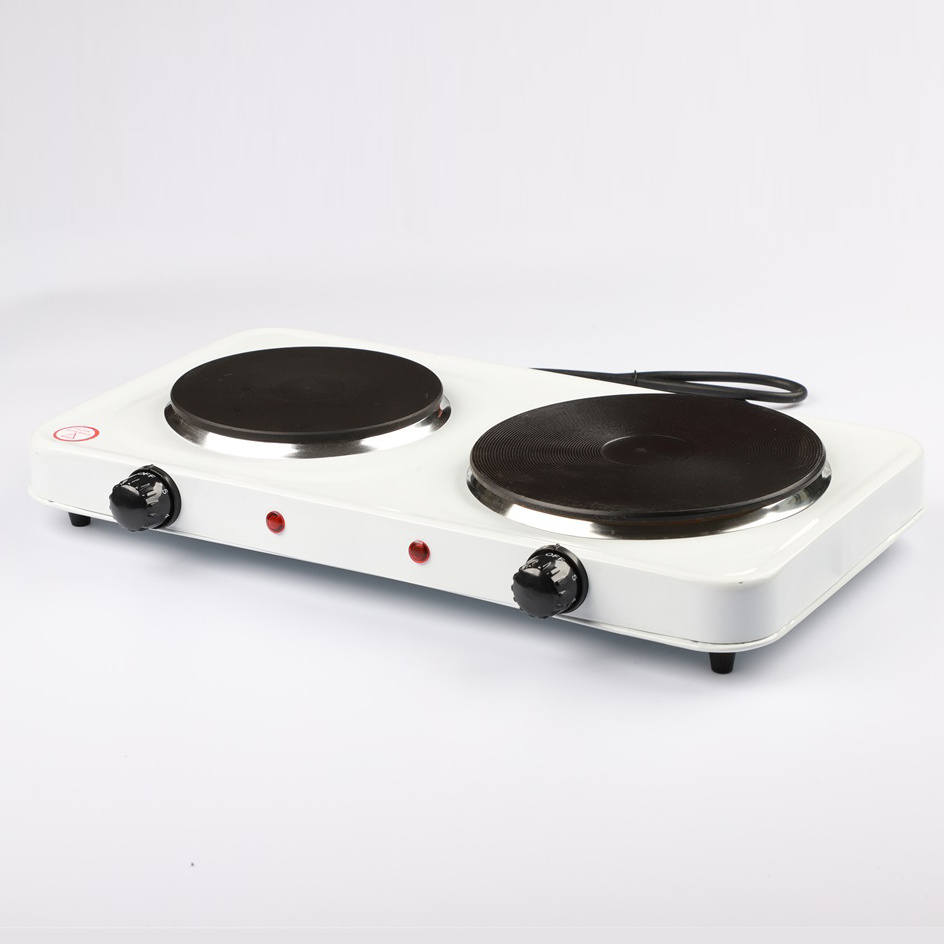 Home kitchen appliance commercial 2500W 220-240V/110V double electric stove hot plate