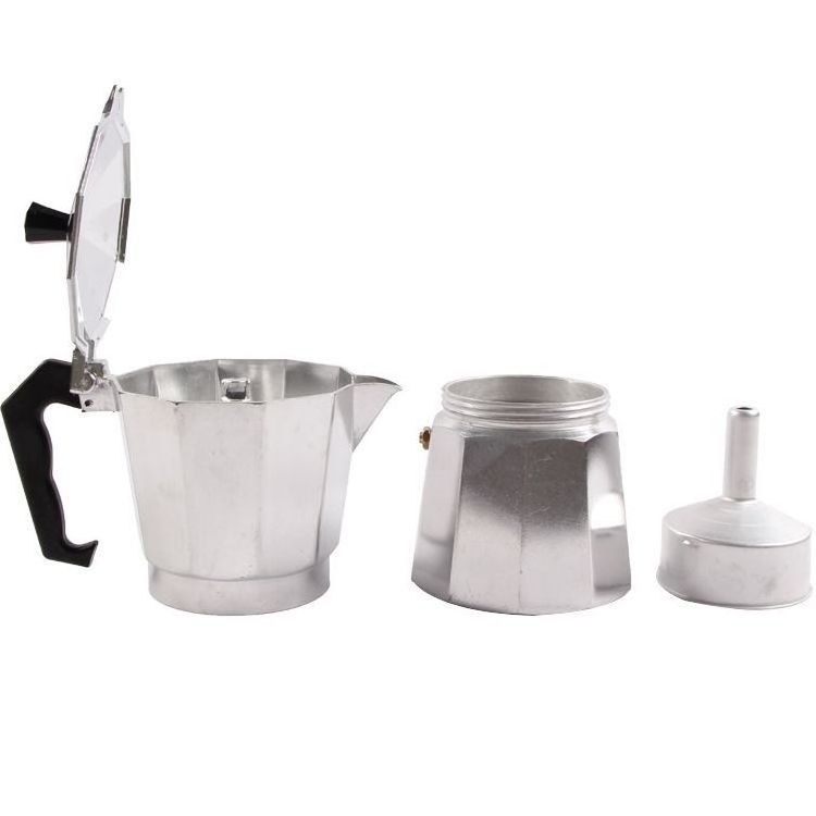 New Arrival Household Coffee Pot Aluminum Espresso Maker Easy to Use and Clean Coffee Machine Coffee Maker Pot