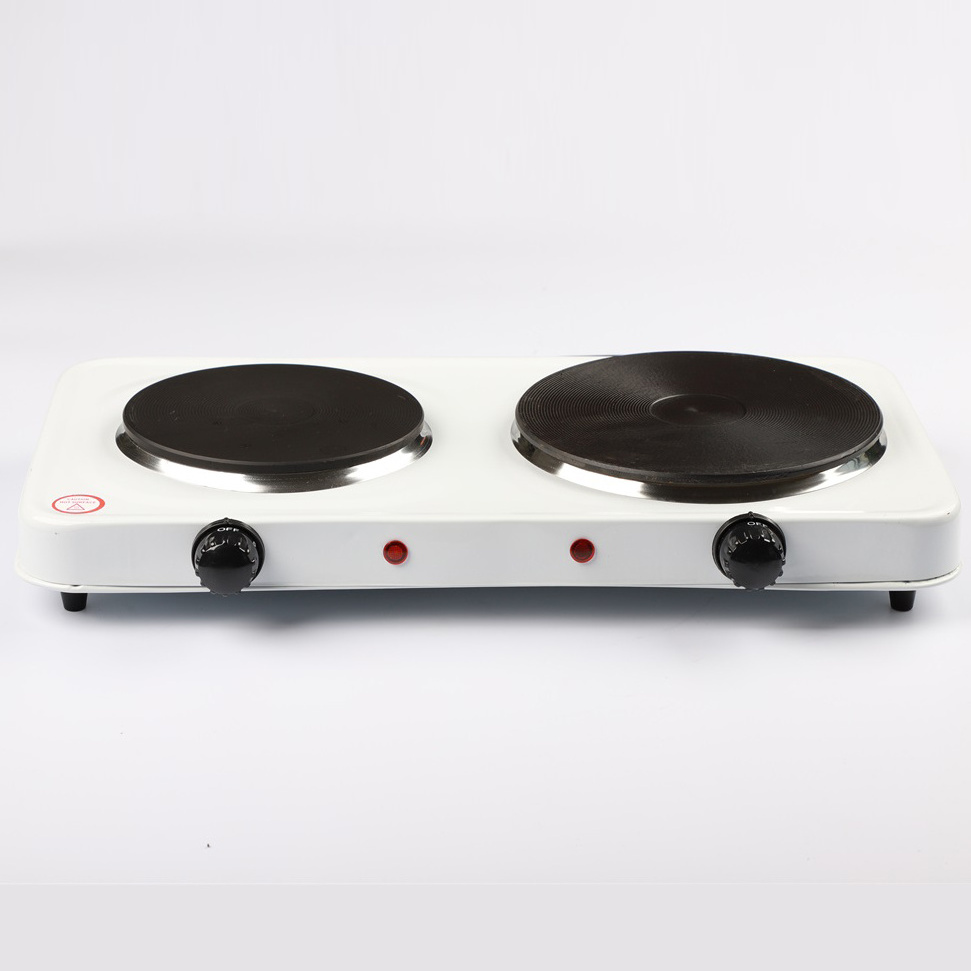 Home kitchen appliance commercial 2500W 220-240V/110V double electric stove hot plate