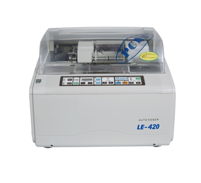 LE-420 auto lens edger PC glass CR material available diamond grinding wheel optical lab machine