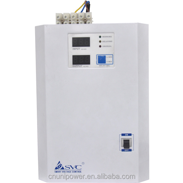 220V 5KVA Electric Home AVR Servo Generator Automatic Voltage Stabilizer