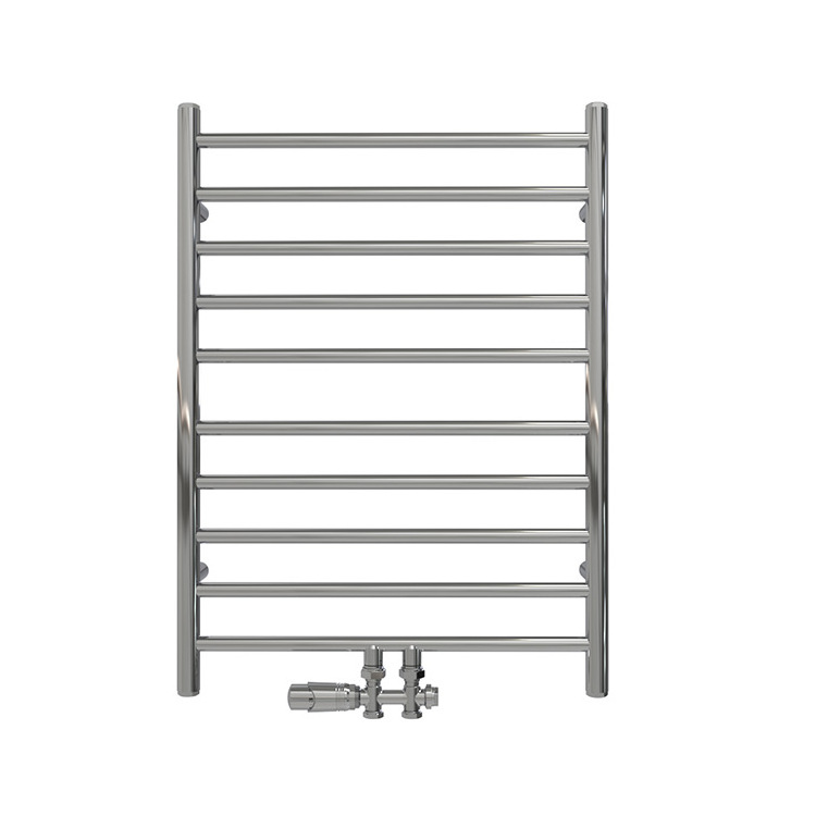 Easy stainless steel bathroom wall mounting electric vertical heat towel rail smart warmer towel rack