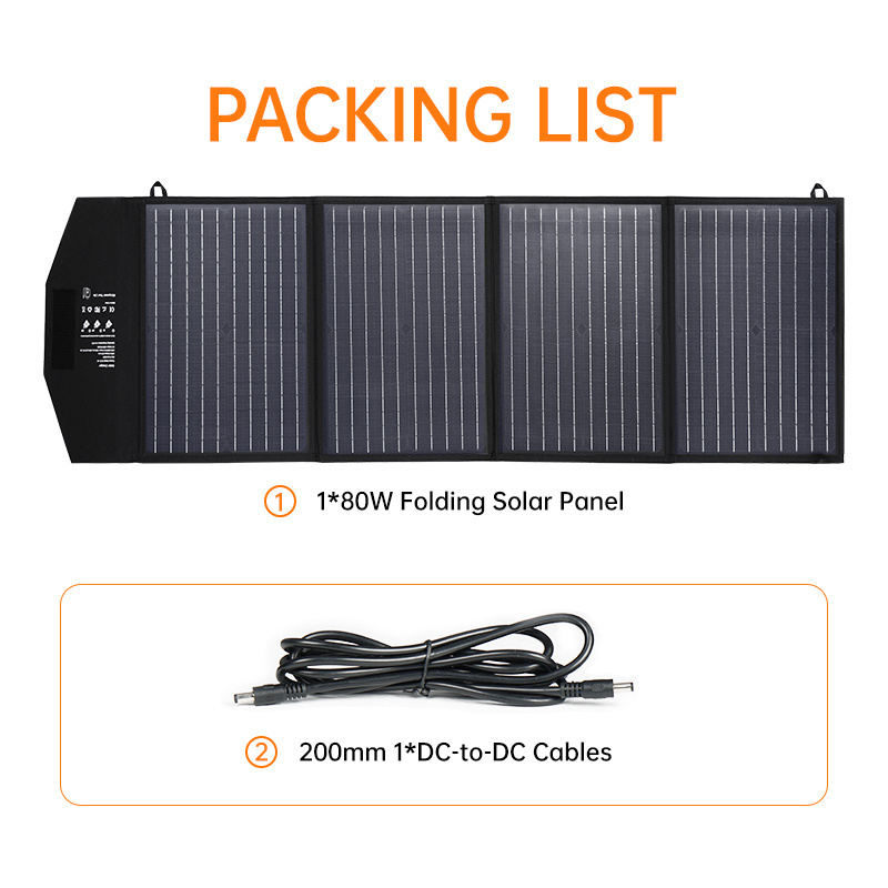 UPP customize outdoor 30W 60w 100w 150w 180w 200w 250w 300wportable foldable  solar panels connect with portable backup power