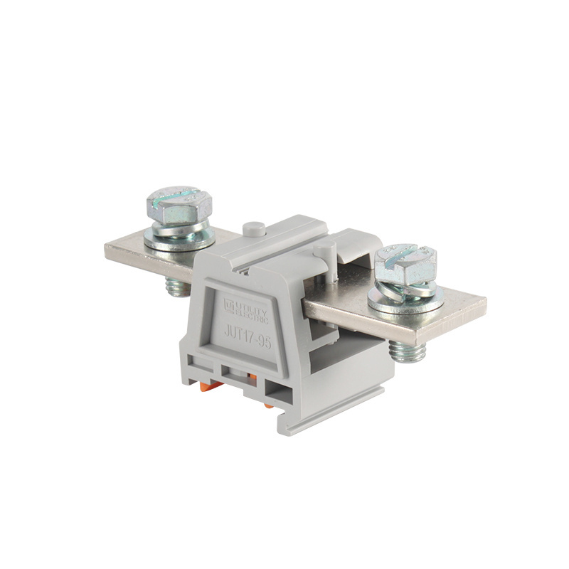 Electrical wire connector DIN rail-mounted Terminal blocks for OT/SC lugs crimped wires flexible busbar for high current voltage 1000V 275A