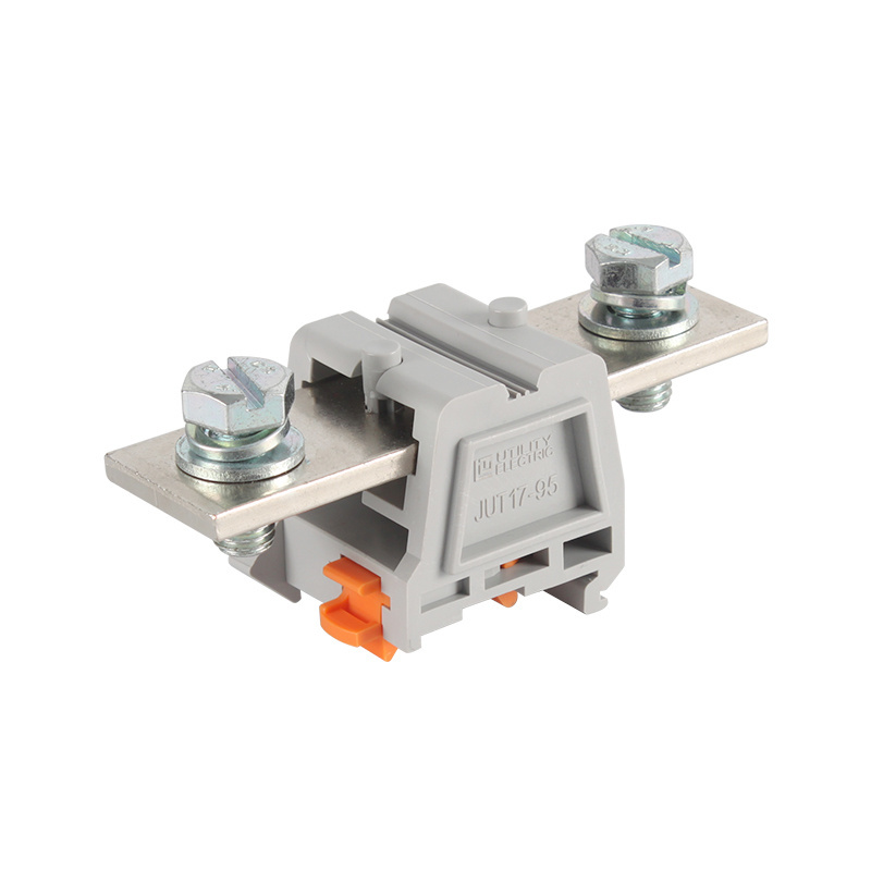 Electrical wire connector DIN rail-mounted Terminal blocks for OT/SC lugs crimped wires flexible busbar for high current voltage 1000V 275A