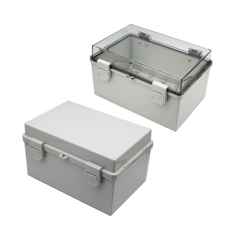 Large size Plastic Junction Box ABS PC transparent Enclosure