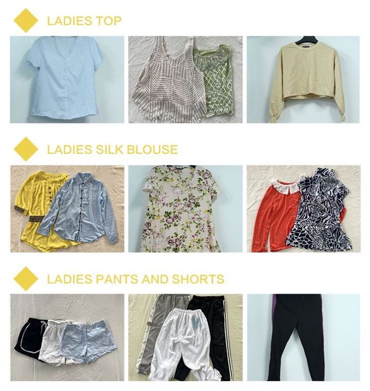 Gz Best Selling Brand New Used Clothes Bale,Bea Uk Bale 45Kgclothing Trendy Women Clothes Bale