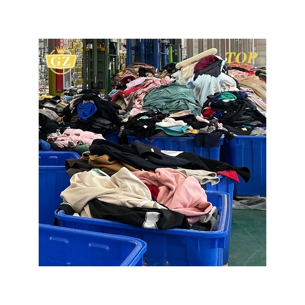 GZ Fashion Styles Strictly Sorted Used Clothes Bales For Women, Cheap Colourful Chinaused Second Hand Bundle Of Woman Clothes