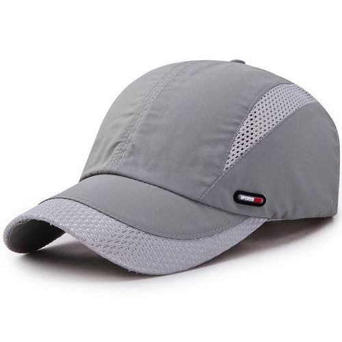 Men'S Ladies Outdoor Quick-Drying Breathable Mesh Running Cap Golf Umbrella Hat Sports Baseball Cap