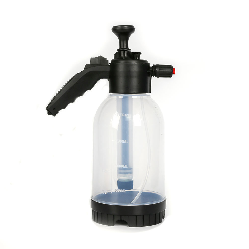 2 Liter Garden Plastic Hand Pressure Foam Sprayer Hand Held Mini Portable Foam Pressure Sprayer