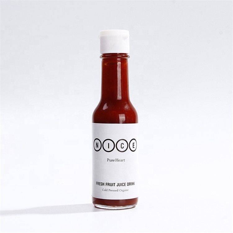 Empty Hot Sauce 150ml Ketchup Packaging Woozy Bottle 5oz Salad Dressing Bottle Hot Sauce Bottle