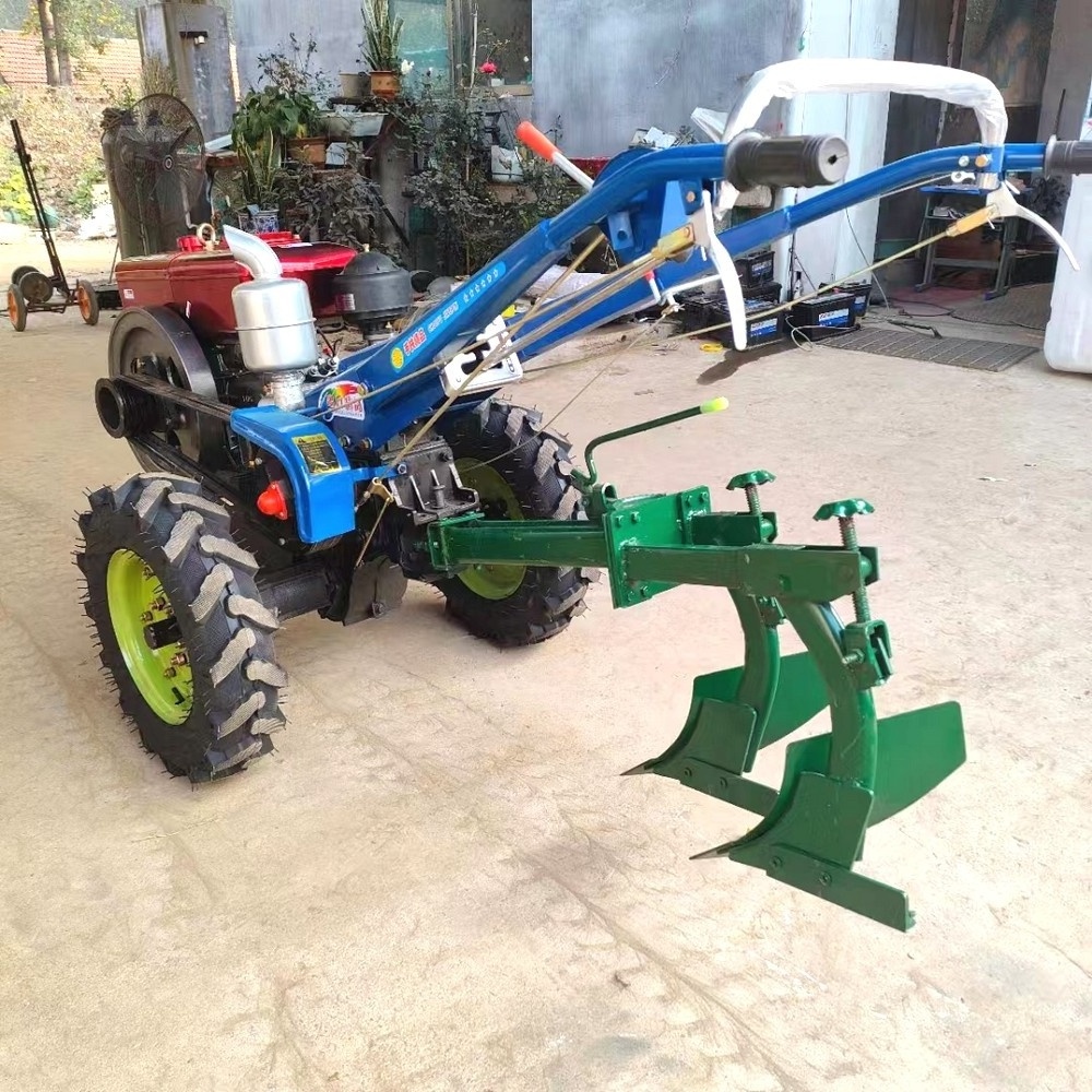 22hp 25hp mini potato harvester walk behind tractor two wheel tractor diesel power tiller walking tractors in uganda