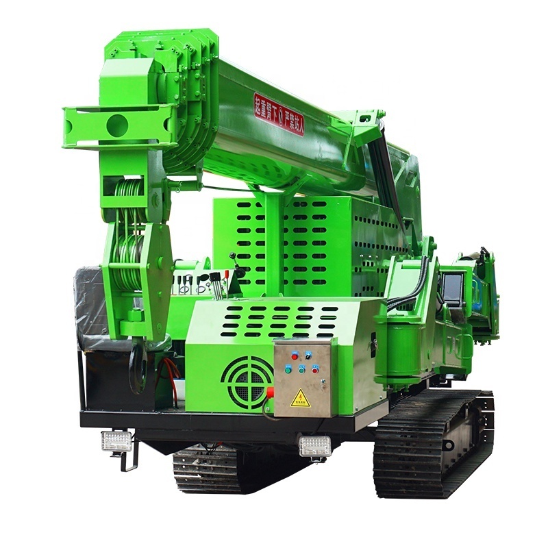 crawler crane tower crane building 3 ton boom lift 8 ton lifting belt spider crane