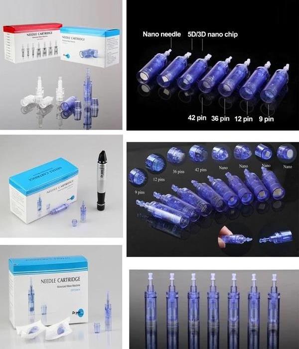 12 Needles Micro Needling A6 High Quality micro needling electric wireless derma pen raffine derma pen