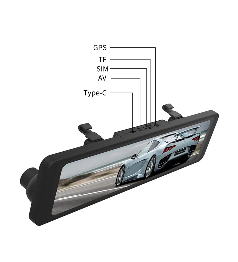 Android Dual Lens Carplay Car Camera Rear View for ADAS GPS Mirror Monitor