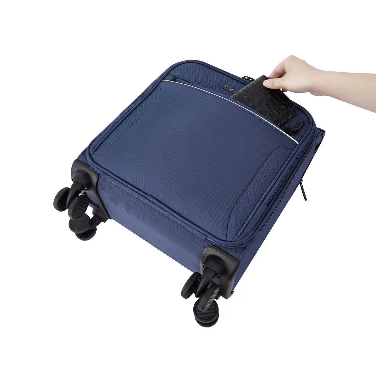 VERAGE Pure Color Hardside Fashion Hand Luggage trolley bag with wheels