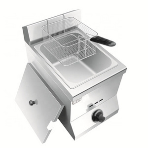 8.5L 1 TANK 1 BASKET GAS FRYER  HY-71