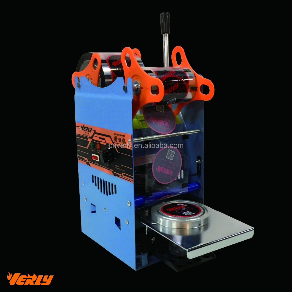 Manual Plastic Bubble Tea Cup Sealing Machine WY-802D/WY-802D-12