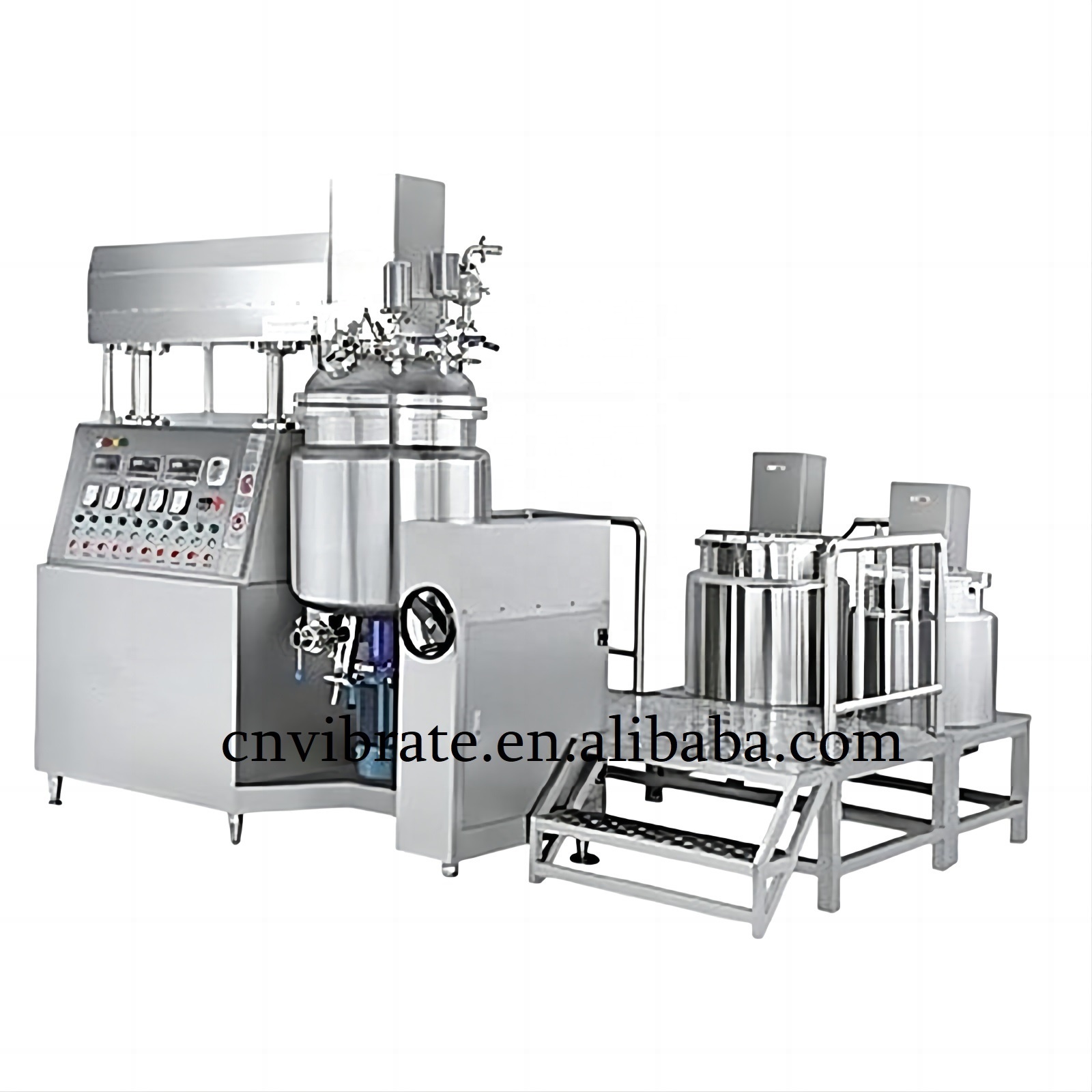 VBJX Stainless Steel Pump Yogurt Ice Cream Cosmetic Homogenizer With Different Blades Mixing Machine For Fruit Juice Honey