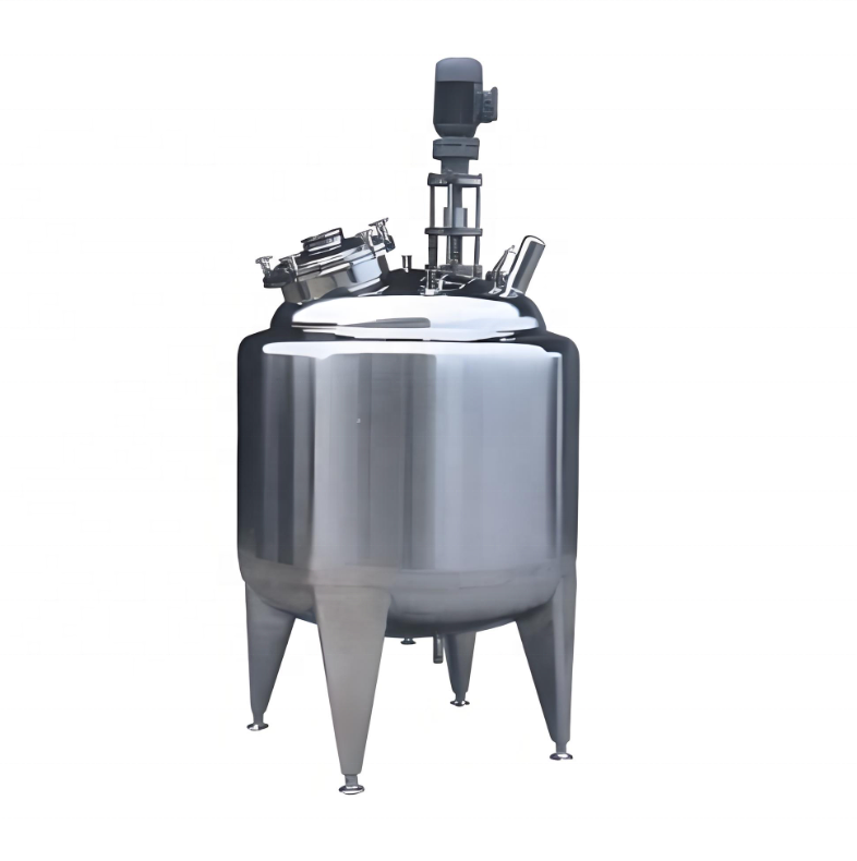 VBJX Large Juice Beverage Mayonnaise Mead Emulsion Mixing Tank For Shampoo Cosmetic Cream With Heating Function