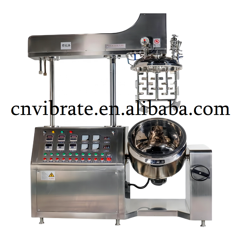 VBJX Stainless Steel Pump Yogurt Ice Cream Cosmetic Homogenizer With Different Blades Mixing Machine For Fruit Juice Honey