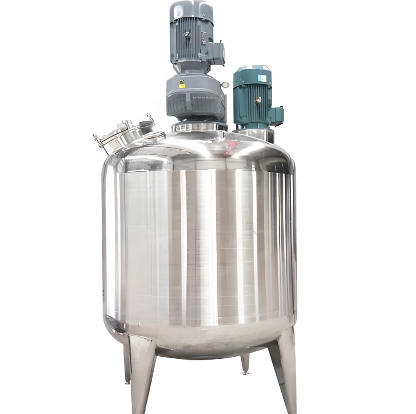 VBJX Large Juice Beverage Mayonnaise Mead Emulsion Mixing Tank For Shampoo Cosmetic Cream With Heating Function