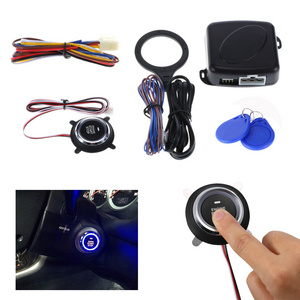 Car Engine Start Stop Button/RFID Engine Lock Ignition Starter/Keyless Engine Start Stop Push Button Starter Anti-theft System