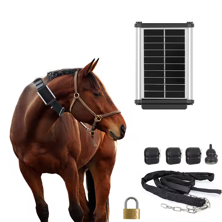 4G 6000mAh Solar Powered Animals cow sheep horse cattle Gps Tracker Waterproof IP68