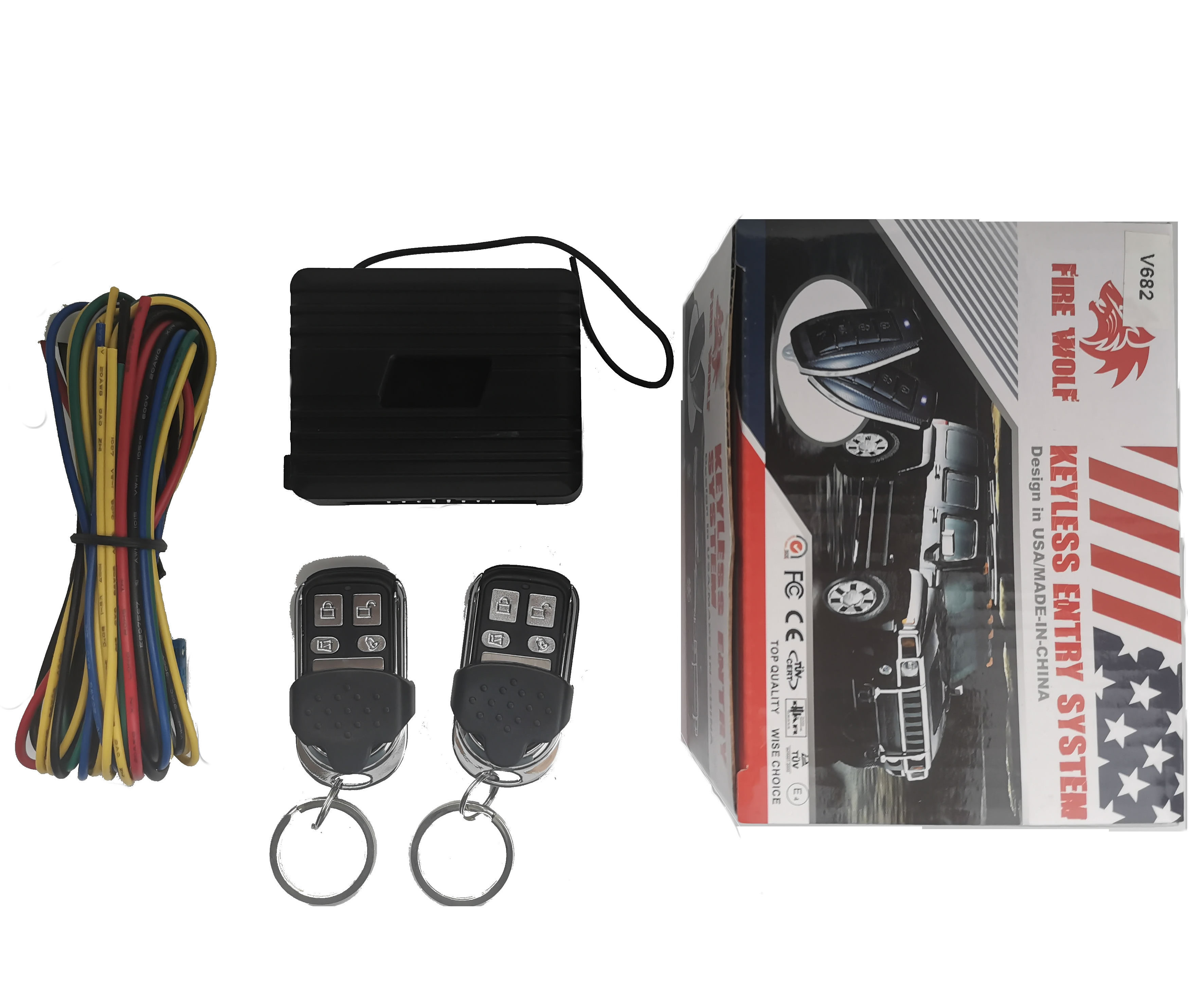 Universal Simple remote control lock unlock keyless entry system for any car