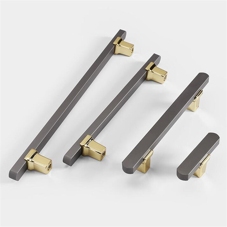 Closet door handle drawer accessories Modern luxury  wardrobe handle pull fittings