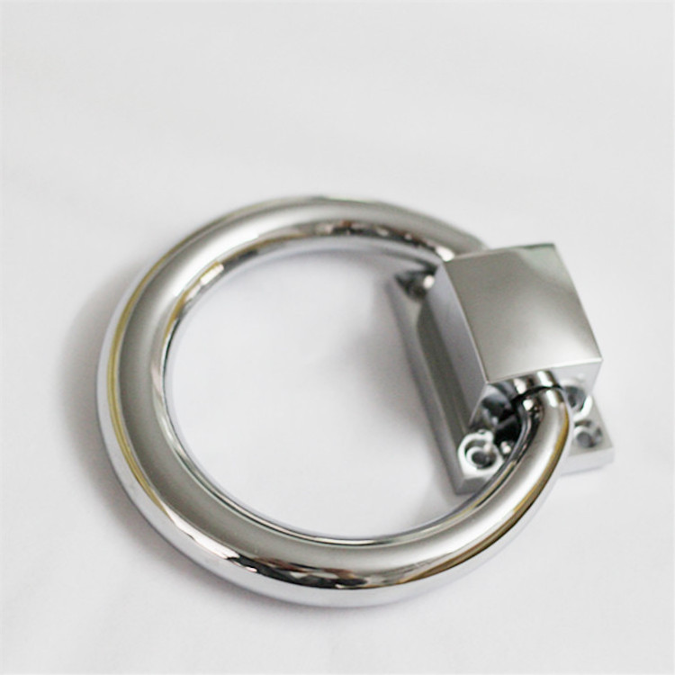 80mm Silver Dinning chair ring pull on back Ring style drawer pulls MH-49