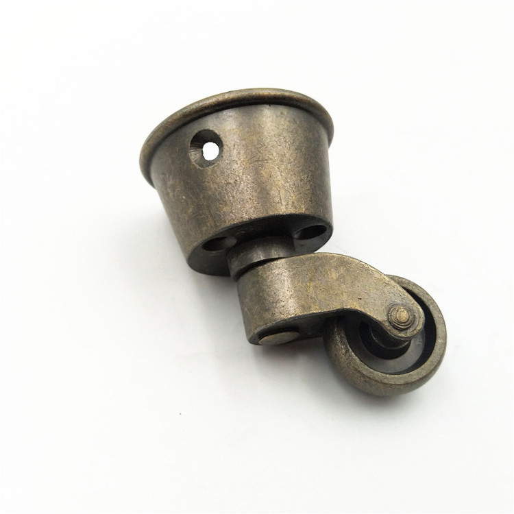 Chair Casters Metal Brass Casters for Sofa legs Antique Brass Plating CW-29