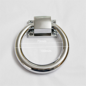 80mm Silver Dinning chair ring pull on back Ring style drawer pulls MH-49