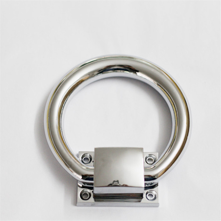 80mm Silver Dinning chair ring pull on back Ring style drawer pulls MH-49