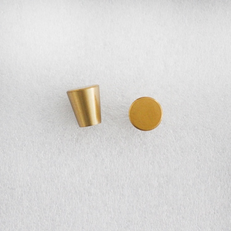 Very small drawer knobs solid brass kitchen cabinet knobs  MH-64-1