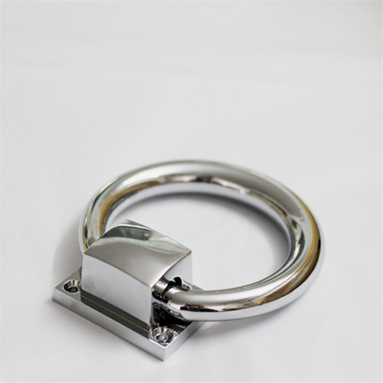 80mm Silver Dinning chair ring pull on back Ring style drawer pulls MH-49