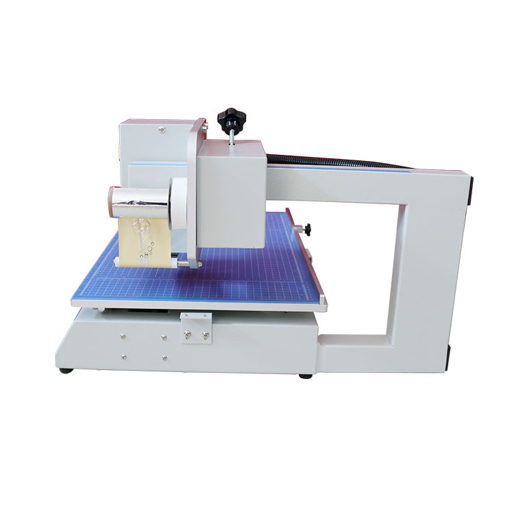 Passport PVC card Leather Foil printing machine for Menu