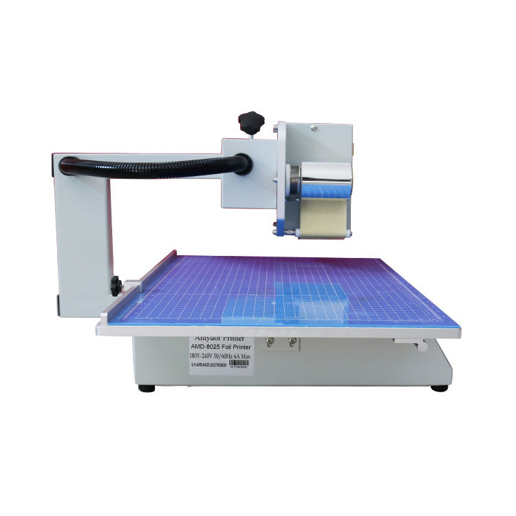 Passport PVC card Leather Foil printing machine for Menu