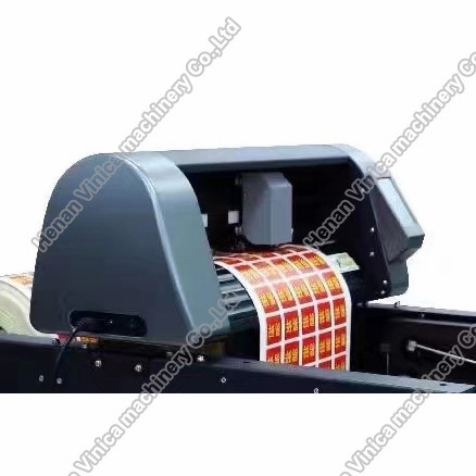 Vinyl sticker roll to roll label cutter for Sticker fast speed