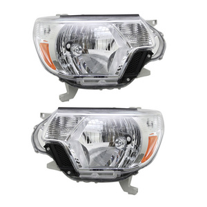 Best Selling Car Accessories For 2012-2015 Toyota Tacoma Headlights LED Bar Projector Headlights Projector Headlamp Left+Right