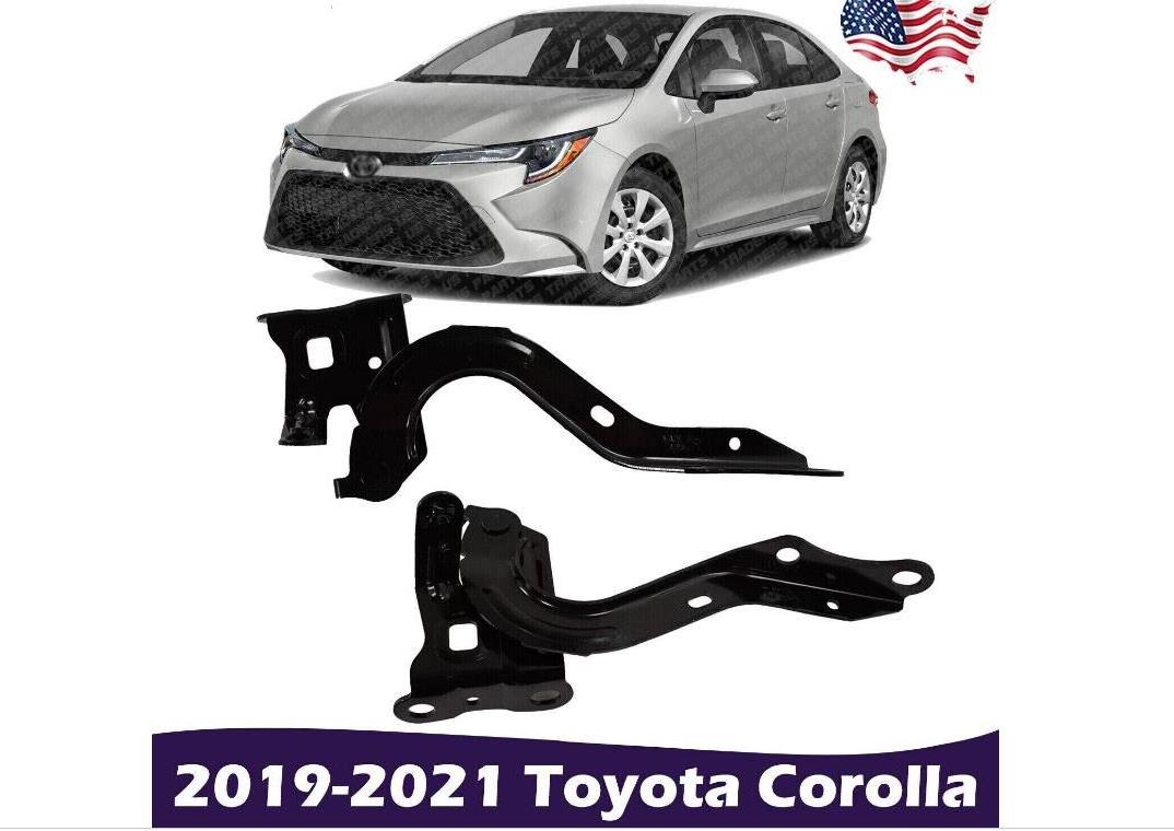 China Supplier Pair Toyota Hood Hinge Set Driver and Passenger Side For 2019-2021 Toyota Corolla