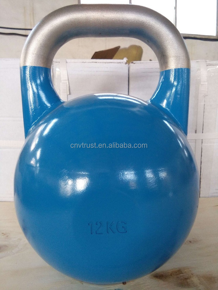 4kg 16kg 20kg 48kg Engraved KG LB Pesa Rusa Gym Kettlebell Weight Yoga Fitness Customize Casting Iron Kettle Bell