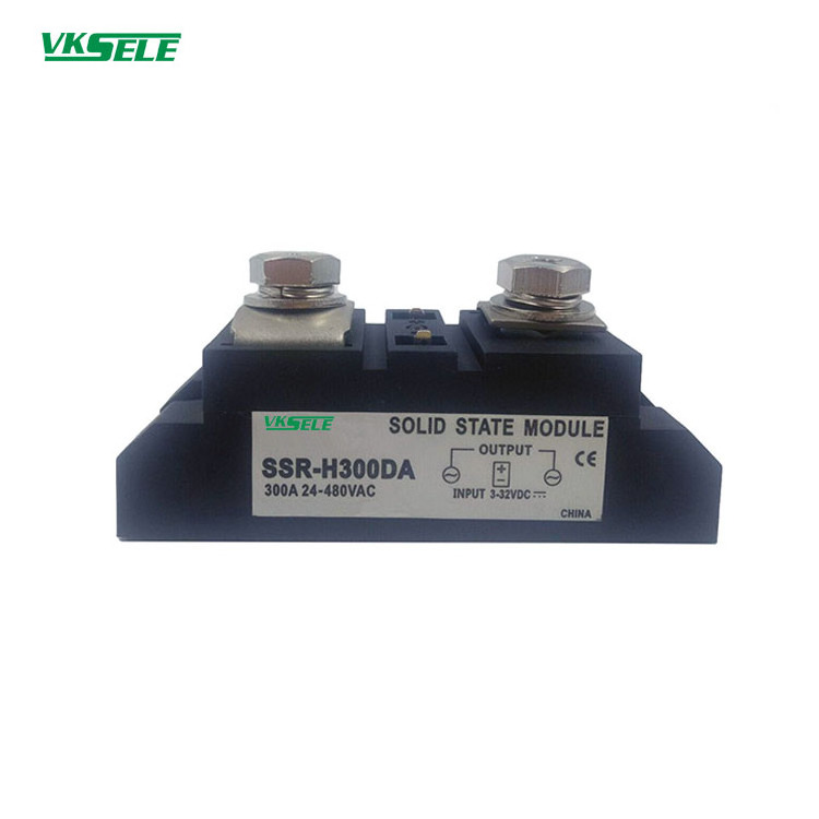 Three phase solid state relay SSR-H300DA 300a 440v 660v 1200v ssr type