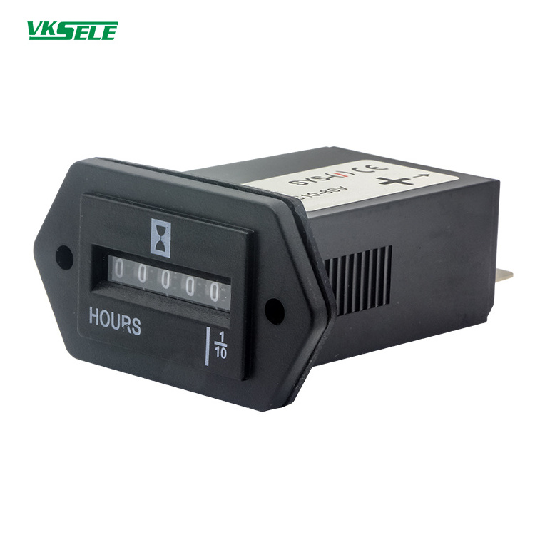 SYS-1 electronic small digital meter AC DC black type counter