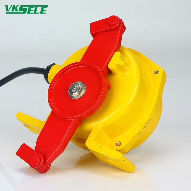 Belt conveyor emergency stop switch 2 open and 2 closed 3core limit Switch HFKLT-2 KLT2 Two-way pull rope switch