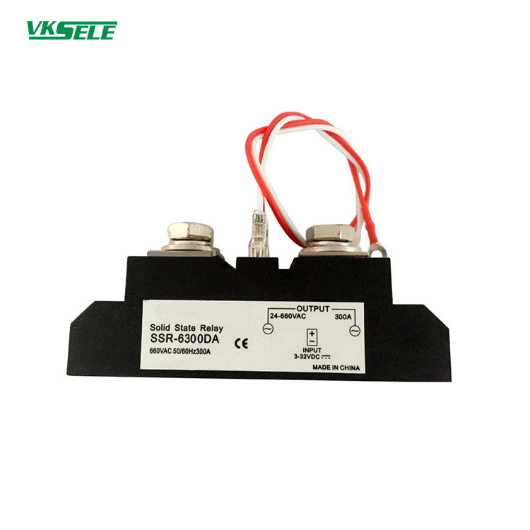 Three phase solid state relay SSR-H300DA 300a 440v 660v 1200v ssr type