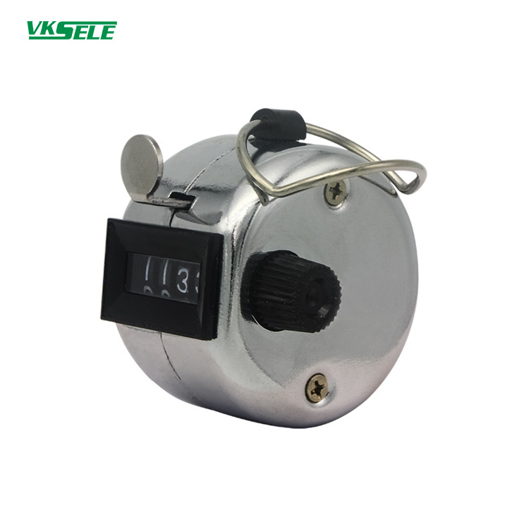 VKS-04 metal Manual plastic people hand press material counter