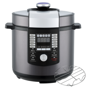 6 Quart Cylinder Stainless Steel Material Multi-functional Slow Cooker Electric Instant Programmable Pressure Cooker