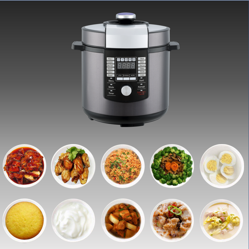 Multi function Air fryer combo   Pressure Cooker Electric  Pressure Cooker for Dinner LED Accessories